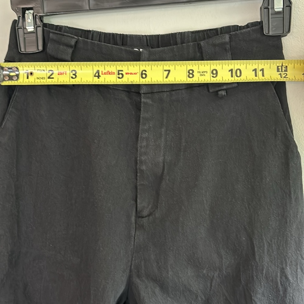 I.AM.GIA. black high rise zip fly joggers - Picture 5 of 9